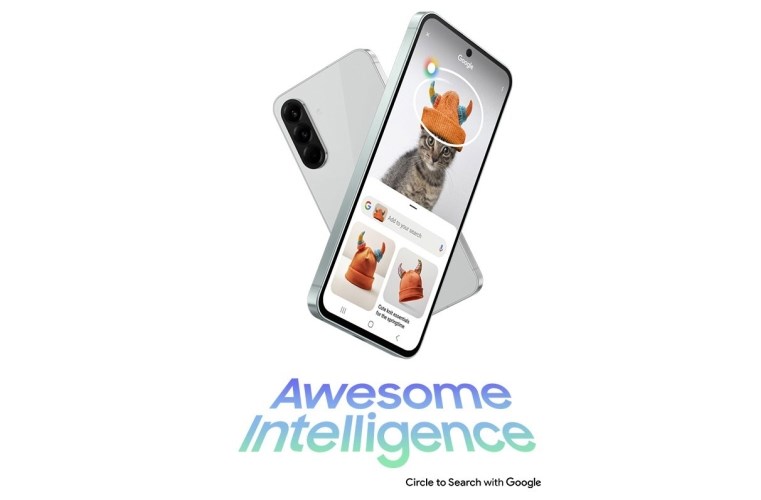 Samsung Galaxy A56 5G circle to search